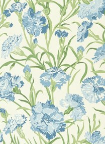Harlequin Carta da parati Fleur de Joie - French Blue/ Succulent/ Soft Focus
