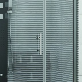 Porta doccia nicchia 110cm battente e fisso | KS5000 - KAMALU