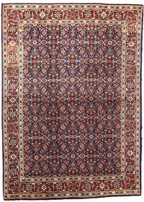Tabriz Tappeto 160x110 Blu (Iran) Annodato A Mano