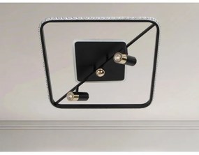 Plafoniera LED dimmerabile LED/70W/230V 3000-6500K nero +remote telecomando