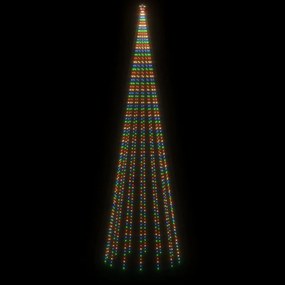 Albero di Natale a Cono Colorato 1134 LED 230x800 cm