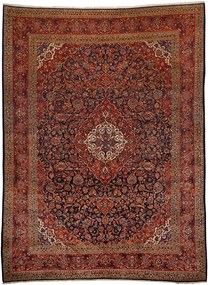 Kashan Tappeto persiano 310x410 Marrone (Iran) Annodato A Mano