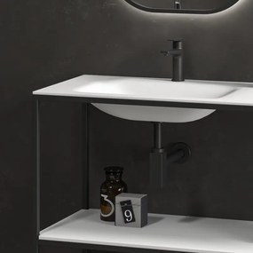 Mobile bagno metallico a terra 155 cm NET-155 - KAMALU