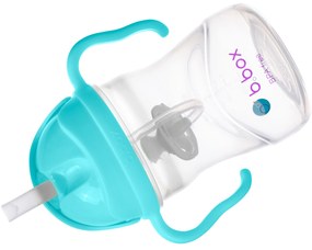 Tazza con cannuccia – aqua 240 ml