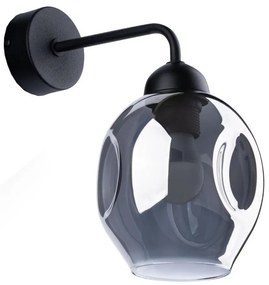 Sollux SL.1143 - Applique FILLAN 1xE27/60W/230V nero