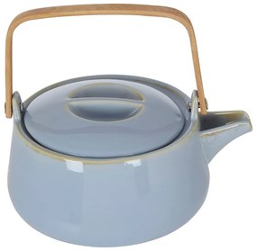 Teiera in porcellana blu 1 l Juna - Premier Housewares