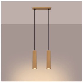 Lampadario dorato Gleam – Sollux