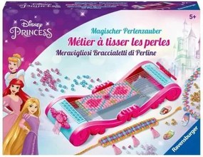 Kit per Creare Braccialetti e Collane Ravensburger Disney Princesses loom Fashion creation Plastica