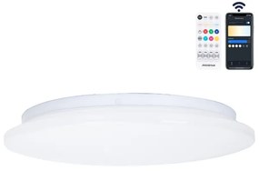 Aigostar - Plafoniera LED da bagno LED/18W/230V IP44 + telecomando