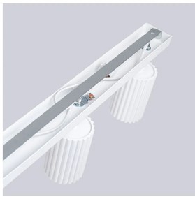 Faretto bianco 6,5x117 cm Gleam – Sollux