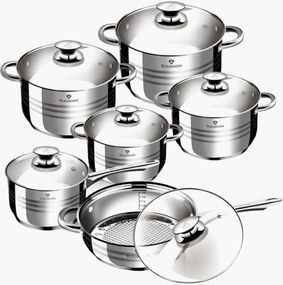 Batteria di pentole Gourmet Line, set da 12