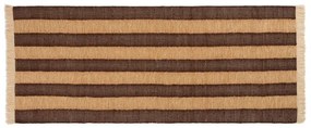 Ives Runner 80x200 Tan/Chocolate - Ferm Living