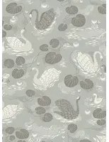 Littlephant Tapete Nobel Nymphs - Dusty Mid Blue