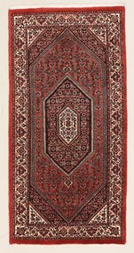Bidjar Tappeto 140 x 70 (Iran) Annodato A Mano