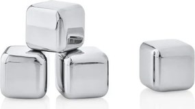 Set di cubetti refrigeranti in acciaio inox 4 pz Lounge – Blomus