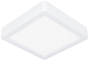 Plafoniera Moderna Fueva 5 In Acciaio Bianco Led Integrato 11W 3000K Ip44