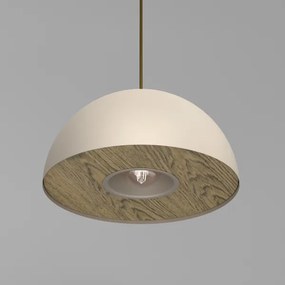 Lampadario a sospensione con filo ELGUND 1xE27/15W/230V beige