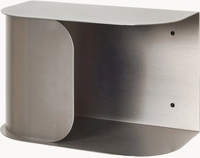 Comodino da parete in acciaio inox Brushy
