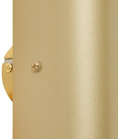 Lampada da parete moderna oro 2 luci - Gotthard