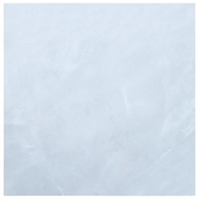 Listoni Per Pavimenti Autoadesivi İn Pvc 5,11 M² Marmo Bianco /