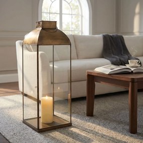 CHANEL - lanterna in vetro e acciaio