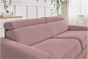 Divano rosa allungabile 195 cm Monaco – Bobochic Paris