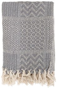 Coperta grigia , 130 x 160 cm Throw - Bloomingville