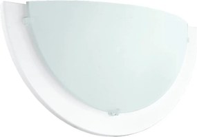 Eglo 181324 - Applique ICEBERG 1xE27/60W/230V bianca