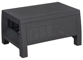 Tavolo da giardino in rattan 57x77 cm Corfu - Keter