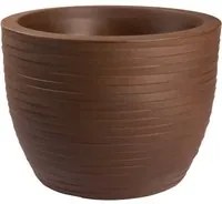 Vaso Per Fiori Hera Elegance 50 cm, in resina, per Interno ed Esterno - colore: corten - AMZR0750CT