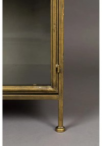 Vetrina in metallo color oro 64x184 cm Gertlush - Dutchbone
