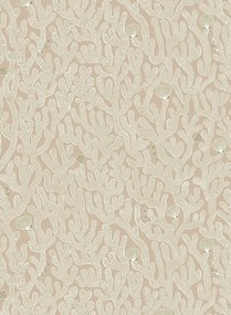 Josephine Munsey Carta da parati Coral - Edge Sand