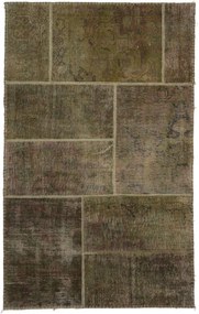 Patchwork Tappeto persiano 120x190 (Iran) Annodato A Mano