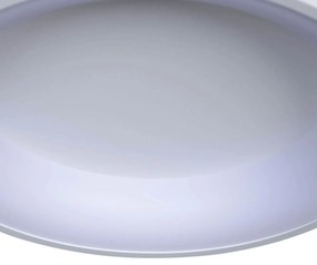 Plafoniera Moderna Bianca 60cm con LED Dimmerabile - Cardona