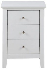 Comodino bianco Linnea - Actona