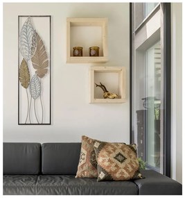 Decorazione da parete II, altezza 99,5 cm Foglie - Mauro Ferretti