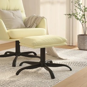 Poggiapiedi Crema 60x60x36 Cm İn Similpelle /