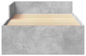 Giroletto grigio cemento 100x200 cm in legno multistrato