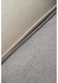 Divano componibile in grigio chiaro (solo con parte centrale) Flex Felix – Miuform