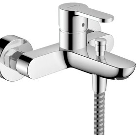 Rubinetto per vasca getto aerato STAMIS S per muro cromo HANSGROHE