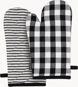 Set di 2 presine Eco Gingham