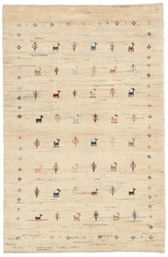 Gabbeh Tappeto 100x150 (Iran) Annodato A Mano