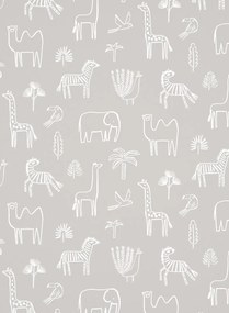 Harlequin Carta da parati Funky Jungle - Stone