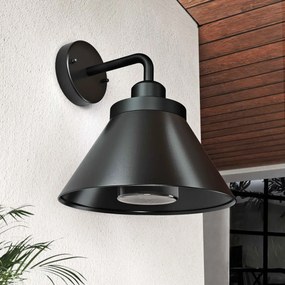 Applique E27 Nera IP54 per Esterni - Serie FOCUS