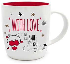 Mug 400 ml Love in ceramica stoneware