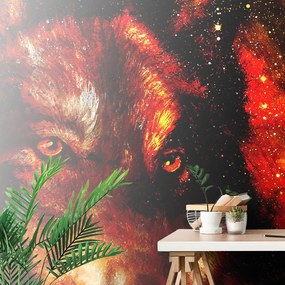 Carta da parati – Lupo misterioso