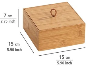 WENKO 23923100 - Scatola TERRA 15x7 cm marrone
