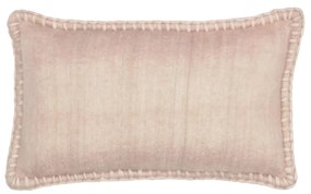 Kave Home - Fodera cuscino Augustina rosa 30 x 50 cm