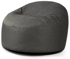 Pouf a sacco per bambini grigio scuro Om 85 – SLOWDOWN