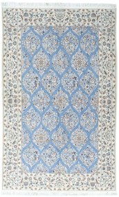 Nain Tappeto 150x250 Blu (Iran) Annodato A Mano